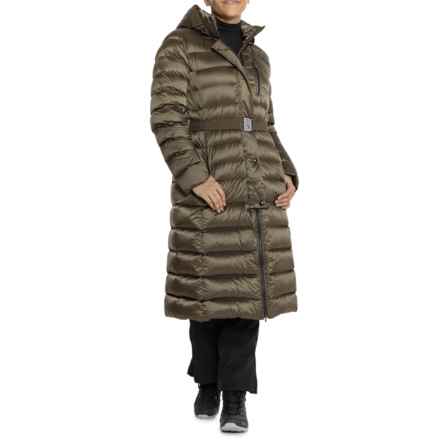 Bogner Nicole Down Long Coat - Insulated in Winter Oak