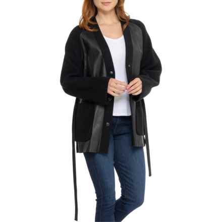 Bogner Roxana-L Cardigan Sweater - Cashmere-Virgin Wool in Black