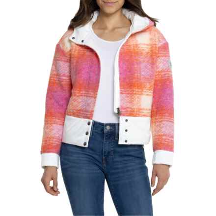 Bogner Sport Anisa Midlayer Jacket - Wool in Bright Rose