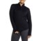 Bogner Sport Madita Technical Shirt - Zip Neck, Long Sleeve in Black