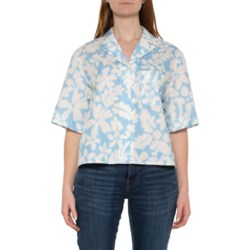 Bogner Tamea Shirt - Short Sleeve in Mystic Blue
