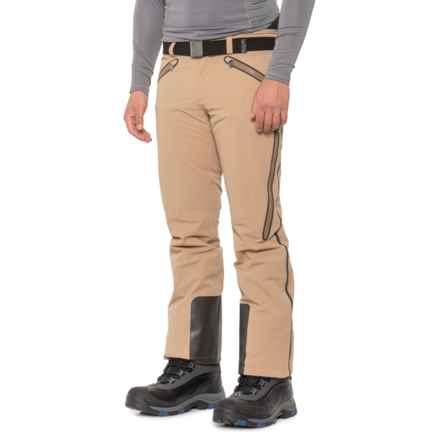 Bogner Tim-T Belted Ski Pants - Waterproof, Insulated in Light Caramel