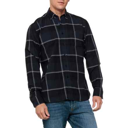 Bogner Timt Flannel Shirt - Long Sleeve in Navy