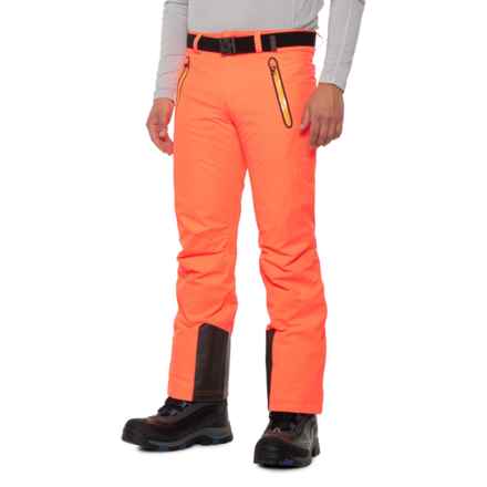 Bogner Tobi-T Belted Ski Pants - Waterproof, Insulated in Neonred