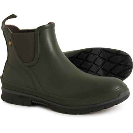 Bogs Footwear Amanda Chelsea Ankle Rain Boots - Waterproof (For Women) in Sage