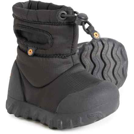 Bogs Footwear Boys B-Moc Snow Boots - Waterproof, Insulated in Black