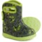 Bogs Footwear Boys Dino Neoprene Boots - Waterproof, Insulated in Dark Green  Mlti