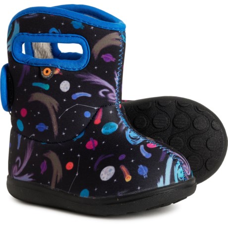 Bogs Footwear Boys Orbit Neoprene Boots - Waterproof, Insulated in Black Multi