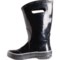 3PVUD_4 Bogs Footwear Boys Puddle Solid Rain Boots - Waterproof