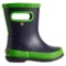 3RDHM_3 Bogs Footwear Boys Skipper Solid Rain Boots - Waterproof