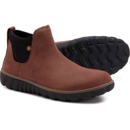 Bogs Footwear Casual Chelsea Boots - Waterproof (For Men) in Brown