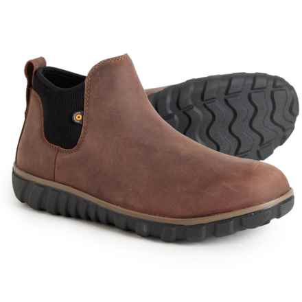 Bogs Footwear Casual Chelsea Boots - Waterproof (For Men) in Brown