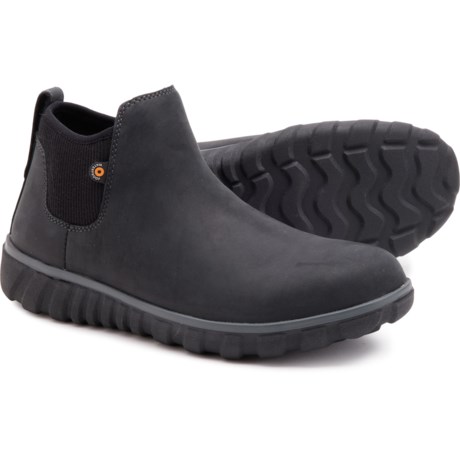 Bogs Footwear Casual Chelsea Rain Shoes - Waterproof (For Men) in Black