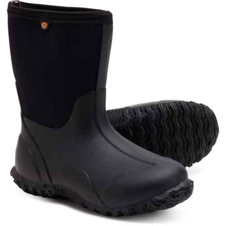 Bogs Footwear Classic Mid Boots - Waterproof, Insulated (For Women) in Black