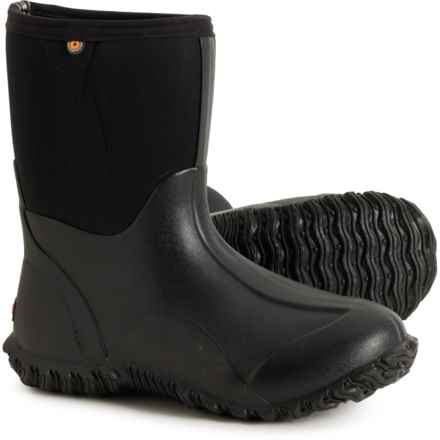 Bogs Footwear Classic Mid Boots - Waterproof, Insulated (For Women) in Black