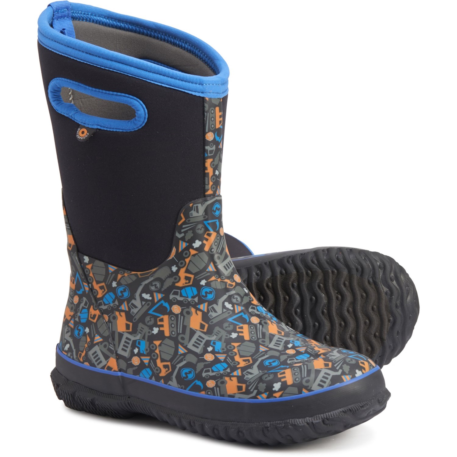 boys black bogs
