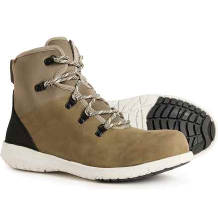 Bogs Footwear Cypress Lace Boots - Waterproof, Composite Safety Toe, Leather (For Women) in Taupe