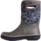 3PVUV_4 Bogs Footwear Girls Grasp M-Camo Neoprene Rain Boots - Waterproof, Insulated