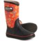 Bogs Footwear Girls Western Rainbow Rain Boots - Waterproof in Red Multi