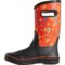 5YCUU_4 Bogs Footwear Girls Western Rainbow Rain Boots - Waterproof