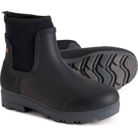 Bogs Footwear Holly Chelsea Rain Boots - Waterproof (For Women) in Black