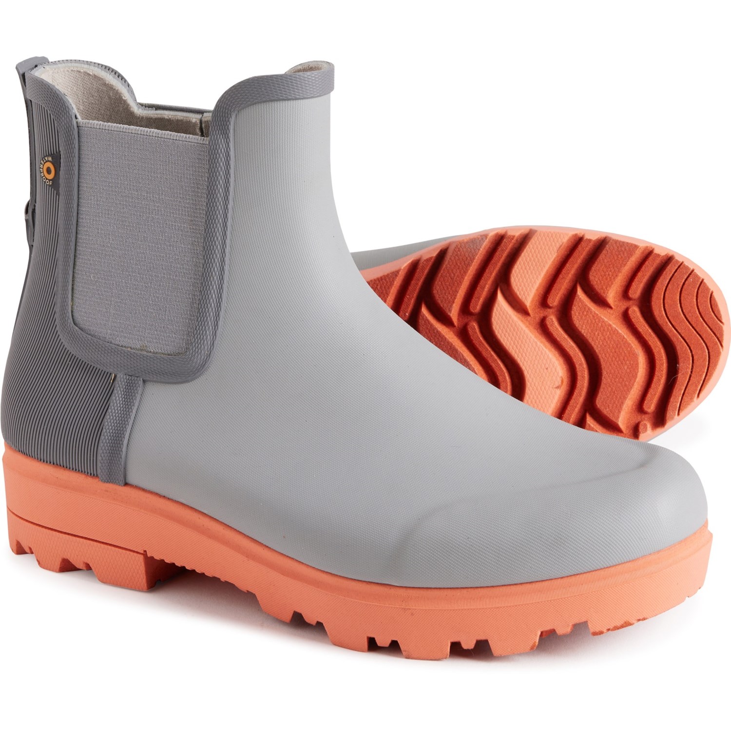 Womens grey rain on sale boots