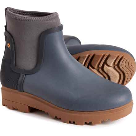 Bogs Footwear Holly Rain Bootie - Waterproof (For Women) in Dark Grey