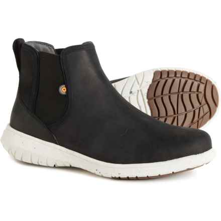 Bogs Footwear Juniper Chelsea Boots - Waterproof, Leather (For Women) in Black