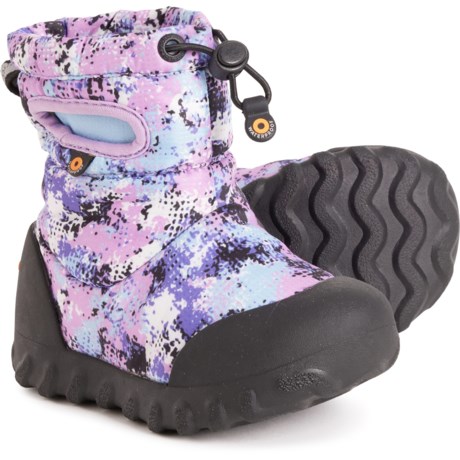 Bogs Footwear Little Girls B-MOC Snow Boots - Waterproof in Prpl Multi