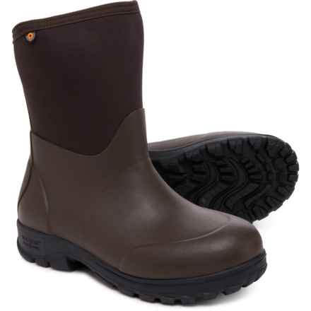 Bogs Footwear Sauvie Basin Boots - Waterproof, Insulated (For Men) in Brown Multi