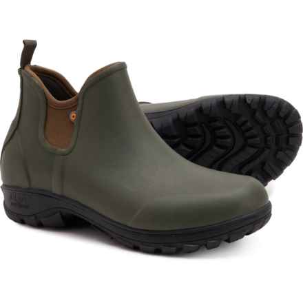 Bogs Footwear Sauvie Chelsea Boots - Waterproof (For Men) in Olive Multi
