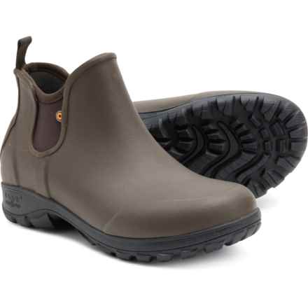 Bogs Footwear Sauvie Chelsea Boots - Waterproof, Insulated (For Men) in Brown Multi