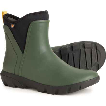 Bogs Footwear Sauvie II Chelsea Boots - Waterproof, Insulated (For Women) in Dark Green