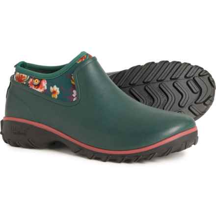Bogs Footwear Sauvie Painterly Low Boots - Waterproof (For Women) in Emerald Multi