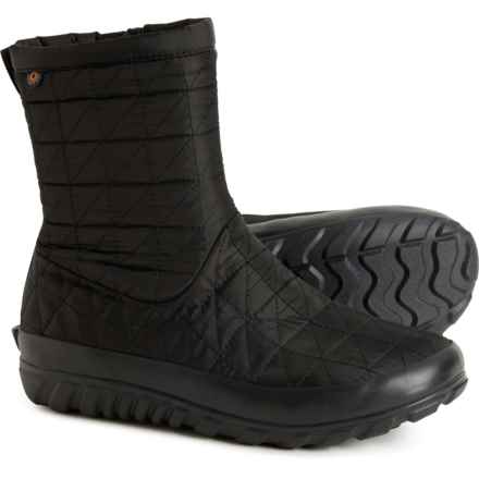 Bogs Footwear Snowday II Mid Boots - Waterproof, Insulated (For Women) in Black
