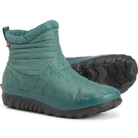 Bogs Footwear Snowday II Short Boots - Waterproof, Insulated (For Women) in Jade