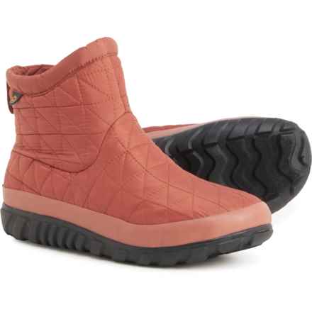 Bogs Footwear Snowday II Short Boots - Waterproof, Insulated (For Women) in Paprika