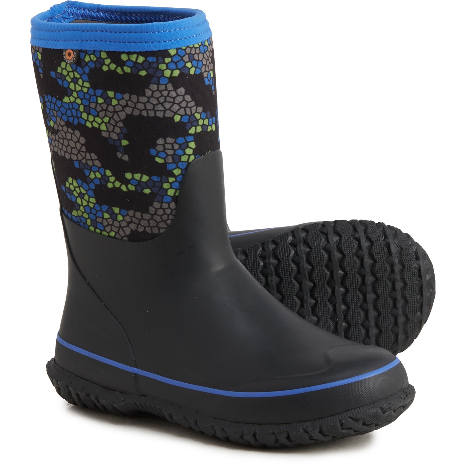BOGS Boys Stomper Gears Waterproof Winter Boot 