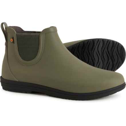 Bogs Footwear Sweetpea II Chelsea Ankle Rain Boots - Waterproof (For Women) in Dark Green