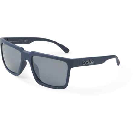 Bolle Frank Sunglasses - Polarized (For Men and Women) in Matte Navy/Tns Gunmetal