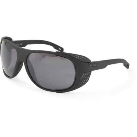 Bolle Graphite Mountaineering Sunglasses (For Men and Women) in Matte Black