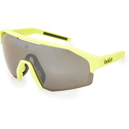 Bolle Lightshifter Sunglasses - Polarized in Matte Acid Yellow/Volt/Gun Polarized