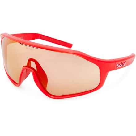Bolle Made in Italy Shifter Sunglasses - Photochromic in Shiny Red/Phantom Brown/Red