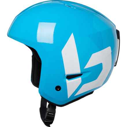 Bolle Medalist Jr. Ski Helmet - MIPS (For Boys and Girls) in Neon Blue Shiny