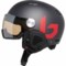 Bolle Might Visor Ski Helmet (For Men) in Titanium Red Matte