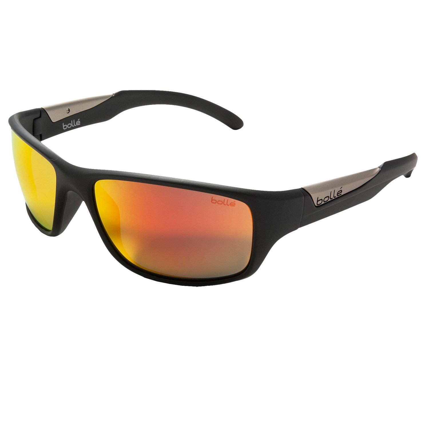 Bolle Vibe Sunglasses in Shiny Anthracite/Tns Fire