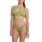 BOND-EYE Malibu Two-Piece Bikini Set in Citron Shimmer