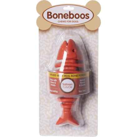 Boneboos Fish Bone Dog Toy - 6.75” in Fish