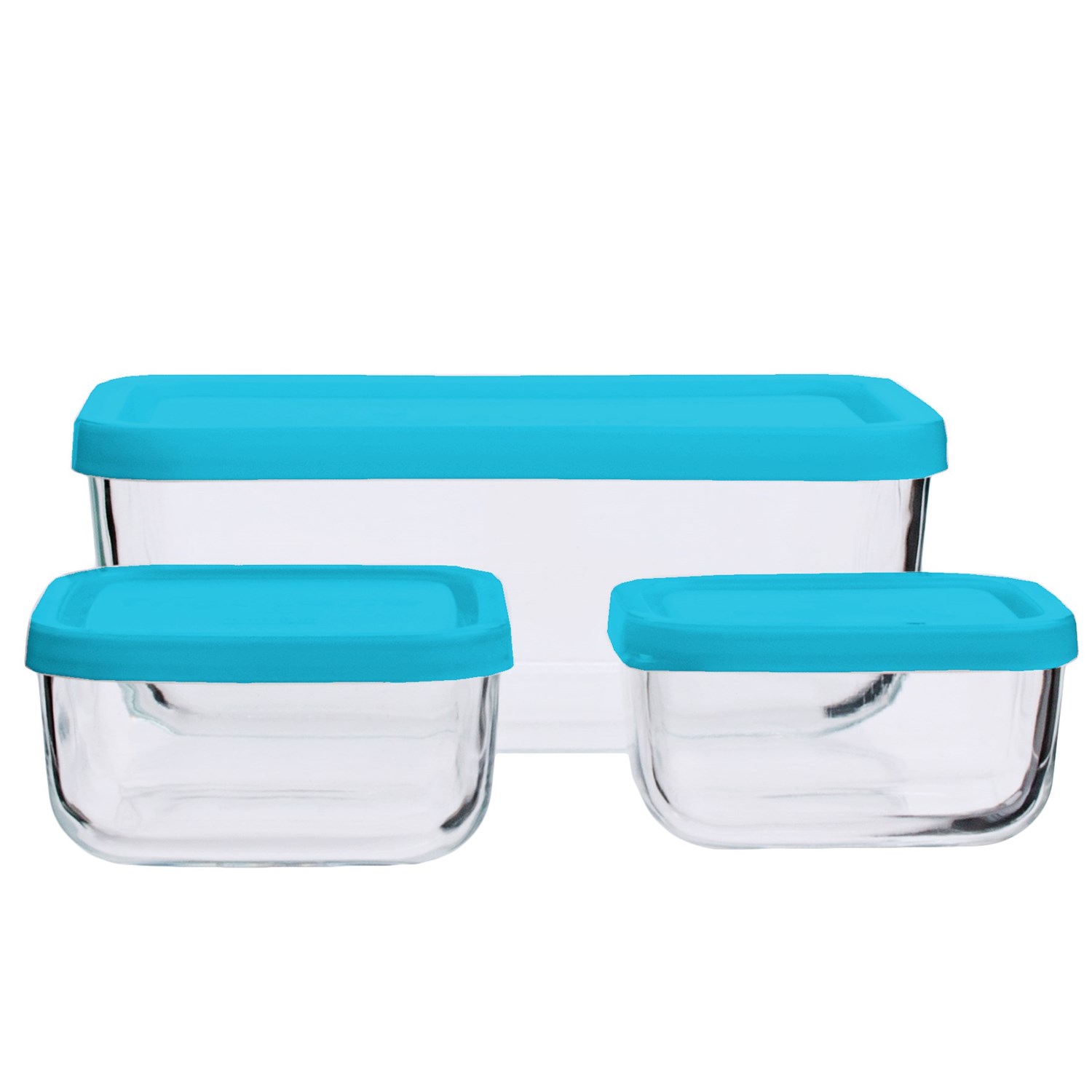 Bormioli Rocco Glass Food Storage Container Set 3Piece Save 33