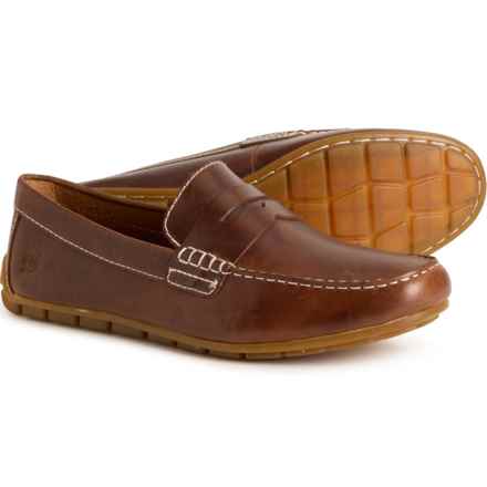 Born Andes Loafers - Leather (For Men) in Dark Brown